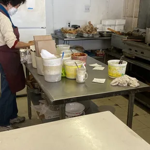 Open containers everywhere.