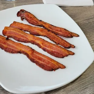 Real bacon! And it was good!