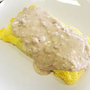 Horseshoe omelete