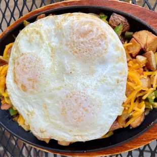 Chorizo skillet, with all the flavors and very filling