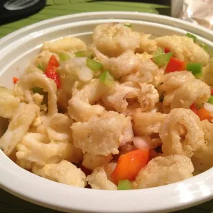 Salt and pepper squid