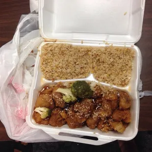 Sesame chicken