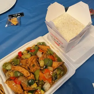 Vegetable stir fry