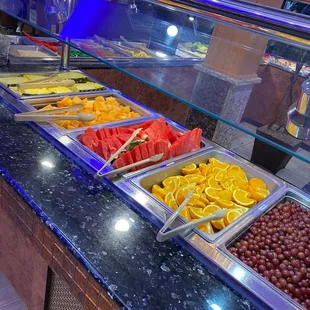 a variety of fruits and vegetables