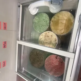 Good selection of ice cream