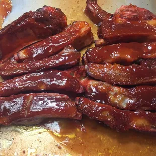 bbq ribs, food, ribs