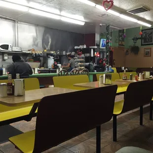 interior, sushi and sashimi