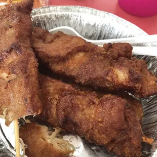 Chicken on a stick