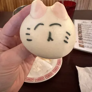 Taro Lucky Cat Buns
