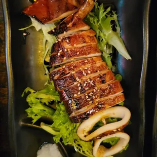 Grilled squid