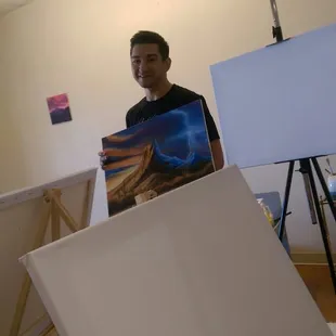Lucky Cat Social Art master Artist