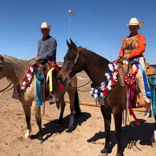 Our show riders are such nice people that are very supportive of one another.