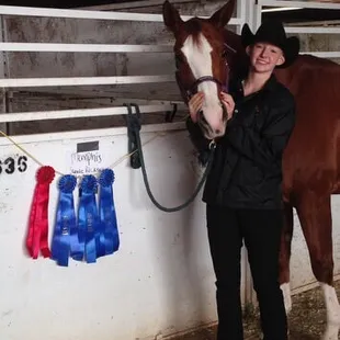 Our kids enjoy much success at local shows.