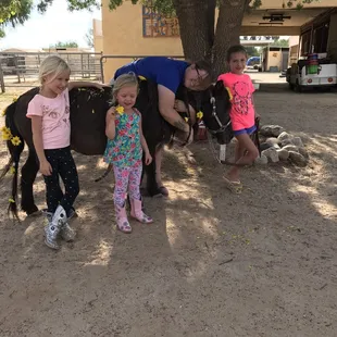 So many kids ha their first rides on Chip. He made them feel very safe.