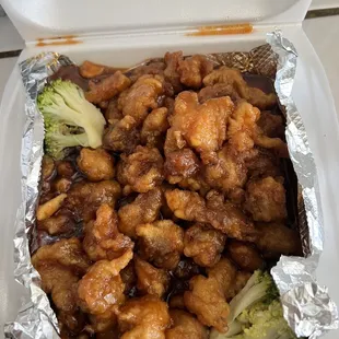 36. Orange Chicken