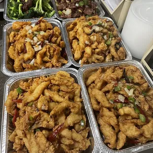 interior, chicken wings and fried chicken