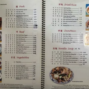 menu, sushi and sashimi