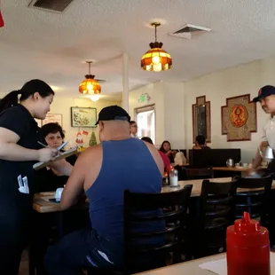 Friendly staff.