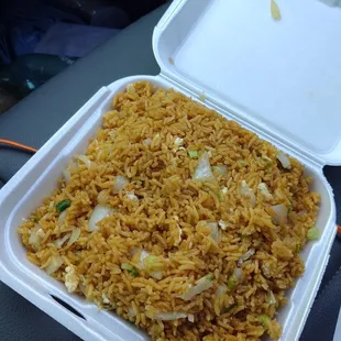 Regular fried rice.