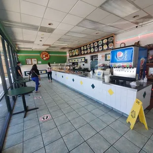 interior, sushi and sashimi