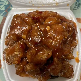 Spicy Orange Chicken