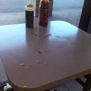 Dirty tables