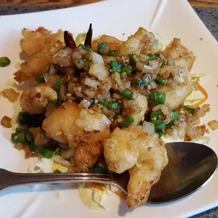 Salt and pepper shrimp