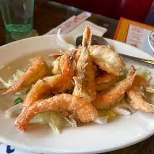 Salt and pepper shrimps