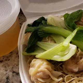Fresh Shrimp Wonton Noodle Soup