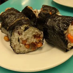 Peanut sushi - very filling, $6?