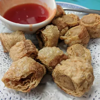 Deep Fried Crispy Taro Rolls