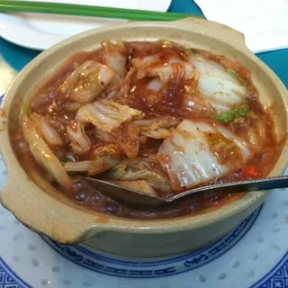 Cabbage and Vermicelli Cooked