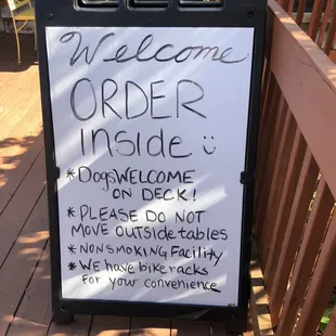 Patio policies