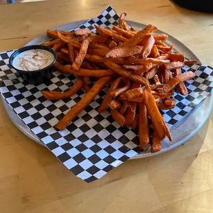 Sweet potato fries!