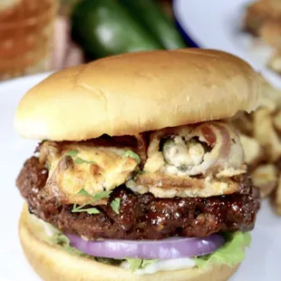 Jalapeño Popper Burger