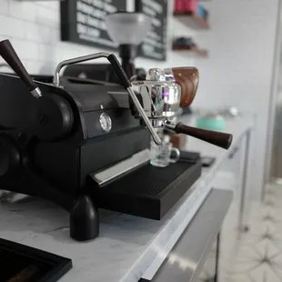 Serving affagato's and a limited coffee menu.