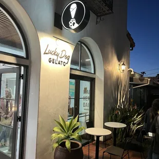 Front door and little patio