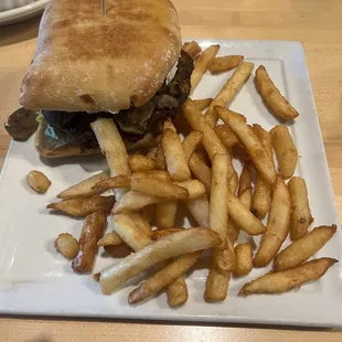 Herbed Goat Cheese Burger