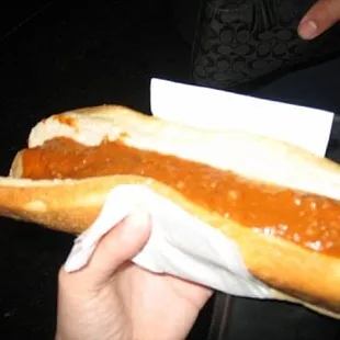 My chili dog