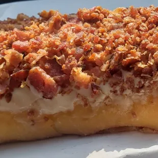 Bacon topped Maple Bar