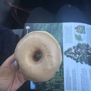 Maple glazed donut!!