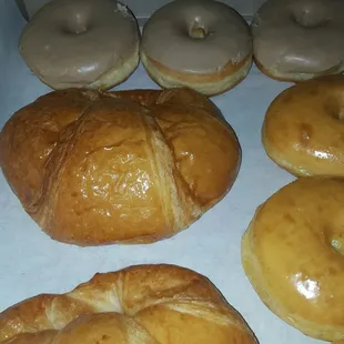 Maple cover donuts &amp; buttery crisp croissants are a must