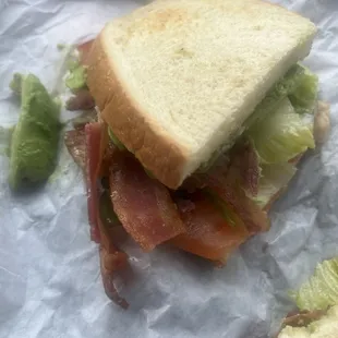 BLT with avocado