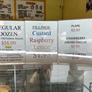 a display of items for sale