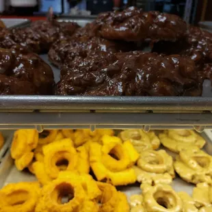 a variety of doughnuts