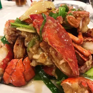 Ginger & Scallion Lobster