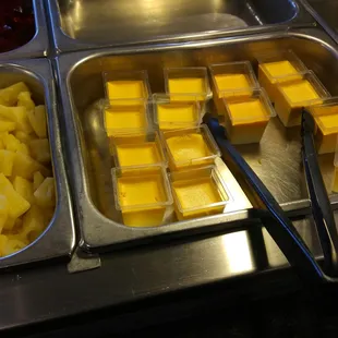 Mango coconut custard... Soooo good.