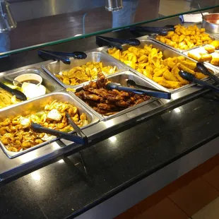 Delicious fresh buffet
