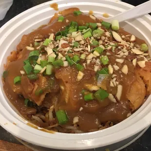 Almond chicken.