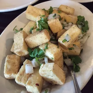 Fried tofu